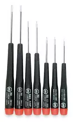 Wiha 26390 Precision Screwdriver SetHexMetric7Pc • $27.35