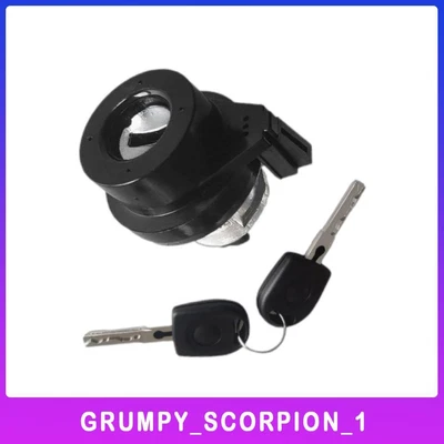 $19.54 • Buy For VW Beetle Caddy Golf Audi A3 A4 A6 TT Ignition Switch Lock Cylinder & 2 Keys