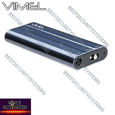 Voice Recorder Listening Device Vimel Audio Voice Activated Spy Hidden • $112.95