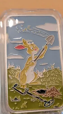 Winnie-the-Pooh Rabbit 1oz Silver Bar Enameled Limited Mintage • $69.99