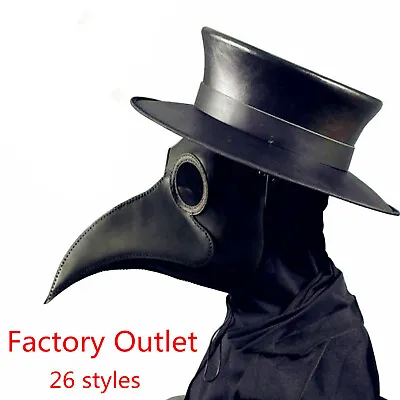 £8.40 • Buy Steampunk Bird Masker Plague Doctor Horror Mask Carnival Cosplay Party Show Mask