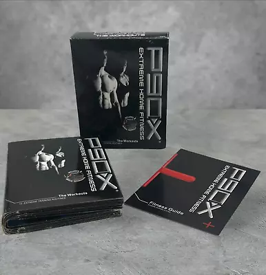 P90X Extreme Home Fitness The Workouts 13 DVD Set 12 Training W/ Fitness Guide • $16.99