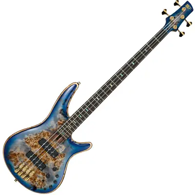$2669 • Buy Ibanez SR2600 CBB Premium Electric Bass With Bag(Pgpbb) - Cerulean Blue Burst