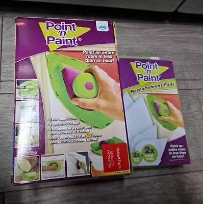 Point N Paint Sponge Pad With Tray Roller.  Jml & Replacement Pads Unused 9.99p • £9.99