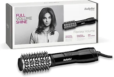 BaByliss 2764U Flawless Volume Hot Air Brush Styler 38mm Titanium-Ceramic Barrel • £32.99