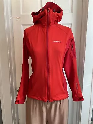 MARMOT Goretex Windstopper Womens Jacket Full Zip Jacket M/M RED • $30