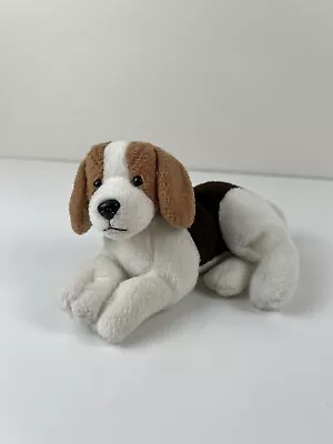 Vintage 1997 Stuffins Plush Beagle Basset Hound Stuffed Animal Plush Dog Toy • $9.60