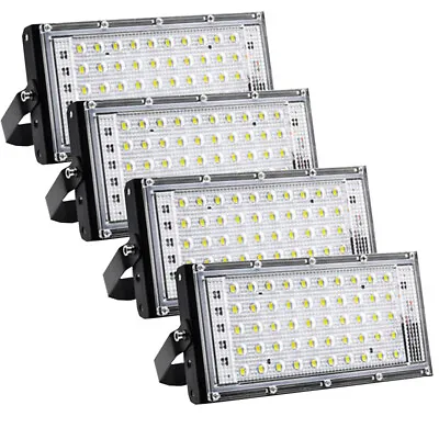 4PCS 50W Led Flood Light Outdoor Security Lamp Garden Yard Spotlight 110V 220V • $28.03