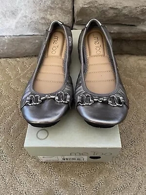 New In Box Me Too Women’s Shoes Pewter Olympia Size 7 • $35