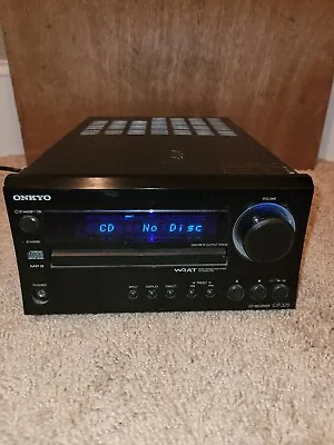 Onkyo CD Receiver CR-325 - FM/AM-Tuner - CD-Player - Aux-Inputs - Amplifier Amp • $70