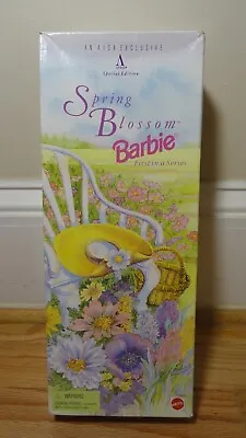 1995 Mattel Spring Blossom Barbie Doll Avon Special Edition New In Box! • $18.99