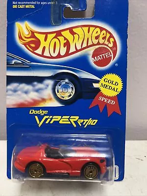 1990's Hot Wheels Blue Card  #210 Dodge Viper RT/10 Red • $4.49