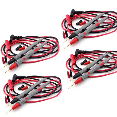 4x 20A 1000V Universal Digital Multimeter Test Leads Needle Probe Pen Wire Cable • $15.99