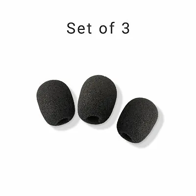 3-Pack Mini Microphone Windscreen Headset Windscreen Mic Foam Covers • $12.99