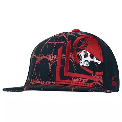 Metal Mulisha Men's Webbed Black Red Flexfit Hat Clothing Apparel FMX Supercr... • $35.70