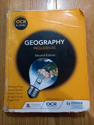 A Level Geography OCR Textbook 2nd Edition • £15