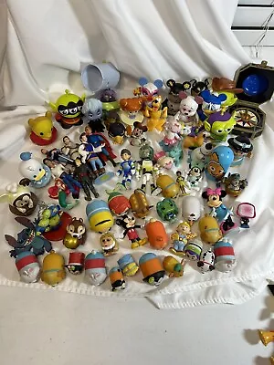 Disney Toy Lot Of 67 Pixar Tsum Princes Toy Story Villains Vinylmations As Is • $45.81