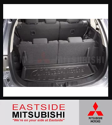 Genuine Mitsubishi Outlander Zj Zk Zl Hard Plastic Cargo Liner 7 Seater Mz350214 • $108.36