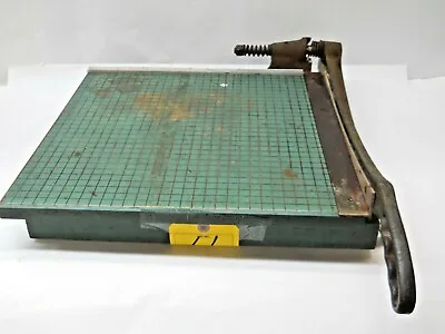 Vintage Guillotine Paper Cutter 16  X 16  • $50