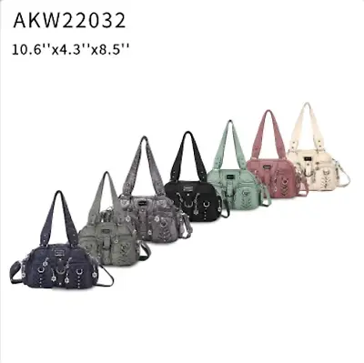 Soft Faux Leather Angel Barcelo Ladies Women's Designer Fashionable Handbags • $54.99