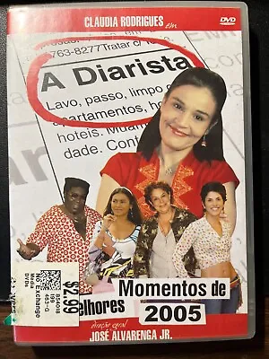 DIARISTA:MELHORES MOMENTOS 2005 DVD Claudia Rodrigues • $6.99