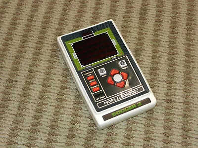 Rare 1979 Mattel Electronics SOCCER 2 Electronic Handheld Video Game • $75