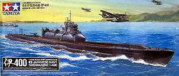 TAM78019 1:350 Tamiya Japanese Navy Submarine I-400 #78019 • $96.34