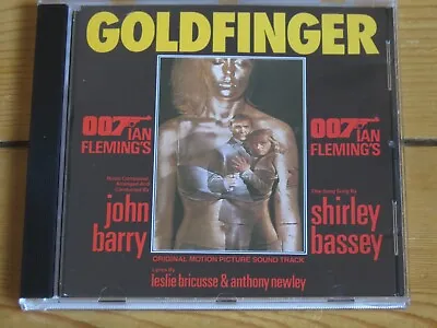 £10 • Buy JAMES BOND Goldfinger - Original Soundtrack CD - John BARRY/Shirley BASSEY