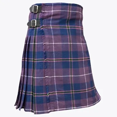 Pride Of Glencoe  Tartan Kilt Men's Tartan Handmade Kilt 8 Yard • £140