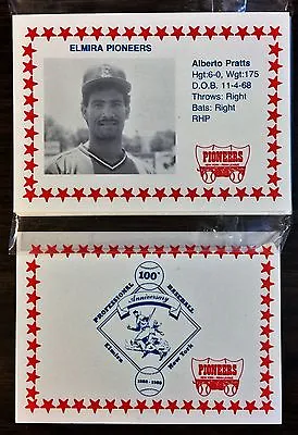 1988 Cain ELMIRA PIONEERS-Red Sox Minor League Complete Team Set SCARCE G7015602 • $14.99