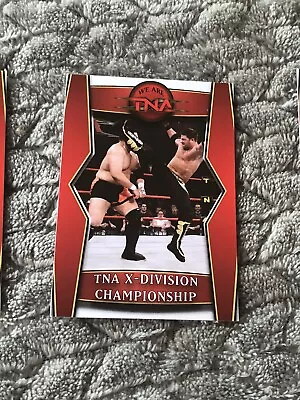 2008 TriStar TNA Impact Wrestling We Are TNA #T5 TNA X-Division Championship • $3.30