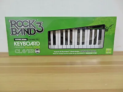 Microsoft Xbox 360 Rock Band 3 Wireless Keyboard W/ Strap NO GAME NEW SEALED  • $69.95