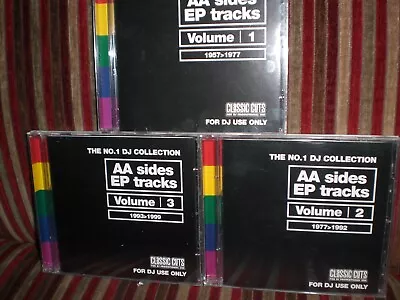 VARIOUS - AA SIDES EP TRACKS - CLASSIC CUTS - No1 DJ COLLECTION (3CD SET) • £5.99