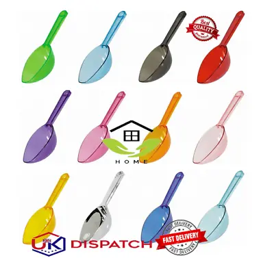 Amscan Candy Scoops Plastic Shovel Party Scoop SweetsBuffet FoodIceCream New • £3.09