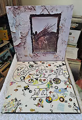 Led Zeppelin 2 Lps Zeppelin Lll (1970) Zeppelin IV (1971 Reissue) Play Checked • $30