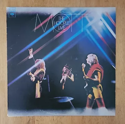 Mott The Hoople  LIVE Vinyl LP Record VG+ All The Young Dudes  Classic Album • $11.76