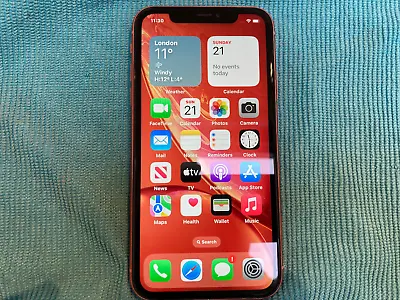 Apple IPhone XR 64GB- Coral (Unlocked) Great Condition!! • £150