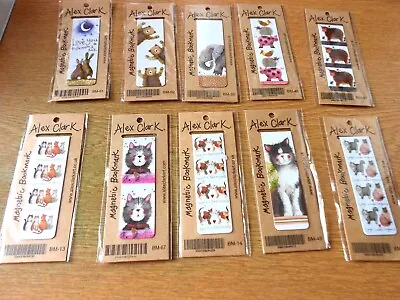 Magnetic Bookmarks - Cats Nellie The Elephant Farmyard & Hamish! • £3.25