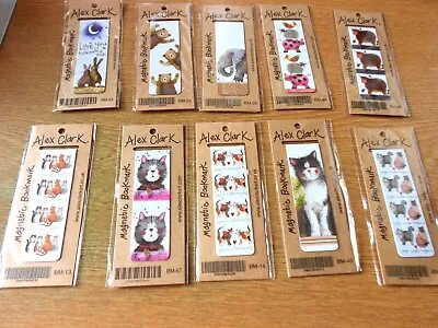 £2.99 • Buy Magnetic Bookmarks - Cats, Rabbits, Bears, Elephant, Farmyard & Hamish!
