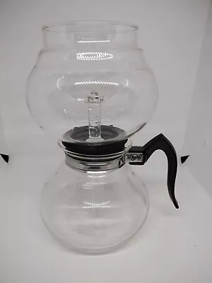 $125 • Buy Vintage Cory Dru Glass  Stove Top Double Bubble  Vacuum Percolator Coffee Pot