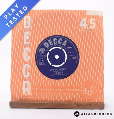 £6 • Buy The Mojos - Why Not Tonight - 7  Vinyl Record - EX/VG+