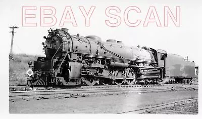 8a155 Rp 1939 C&nw Chicago & North Western Railroad 4-8-4 Engine #3004 Butler Wi • $8.99