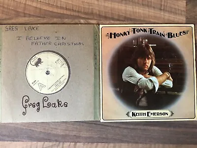 Keith Emerson: Honky Tonk Train Blues + Greg Lake: I Believe In Father Christmas • £5