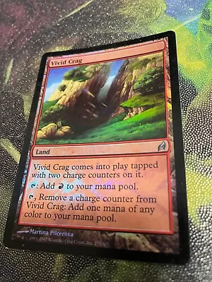 Vivid Crag Foil Lorwyn Mtg Magic Gathering • $1.09