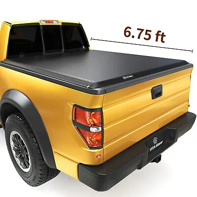 6.75 Ft Bed Tonneau Cover Soft Roll Up For 99-16 Ford F-250 F250 F350 Super Duty • $147.90