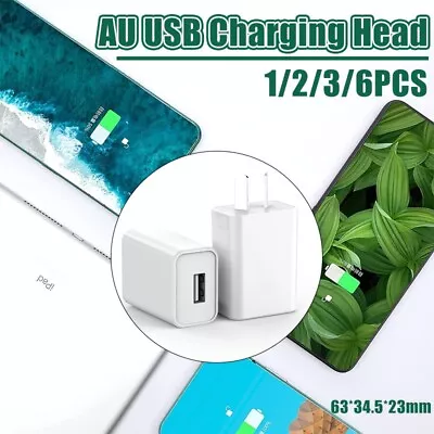 $5.95 • Buy Universal Travel 5V 2A USB AC Wall Home Charger Power Adapter AU Plug Phone
