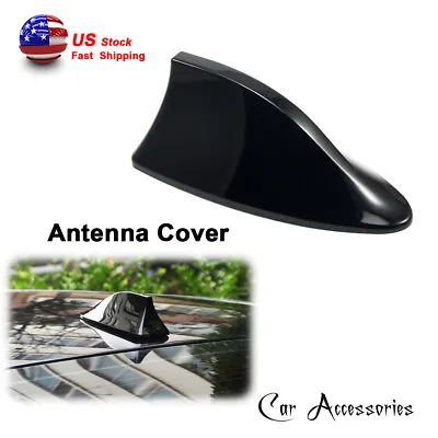 Shark Fin Roof Antenna Aerial FM/AM Radio Signal Decor Cover Universal Trim • $12.20