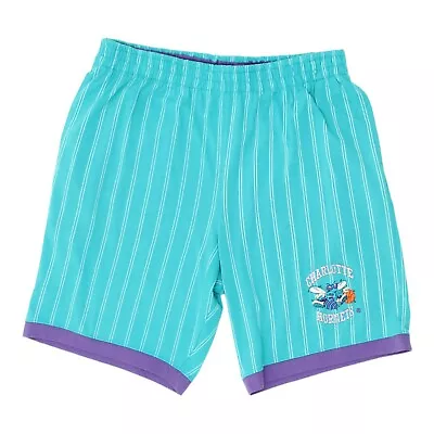 Charlotte Hornets Mens Teal Starter Shorts | Vintage 90s NBA Basketball Sports • £50