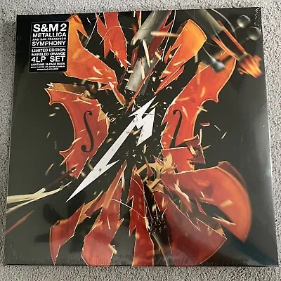 S&M2 By Metallica (Box 4 Lp Vinyl 2020) New Sealed • £60