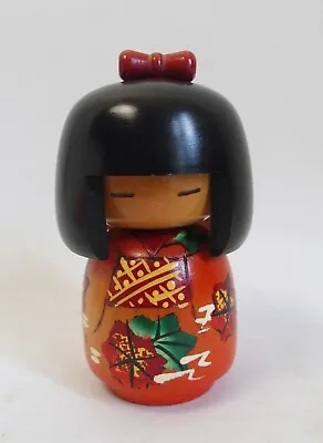 £20 • Buy Vintage Japanese Kokeshi Wooden Doll - Signed To Base